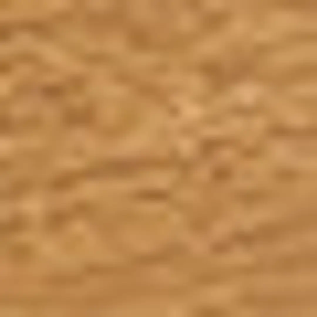 T-shirt ample à col V en lin - GRETA - Camel