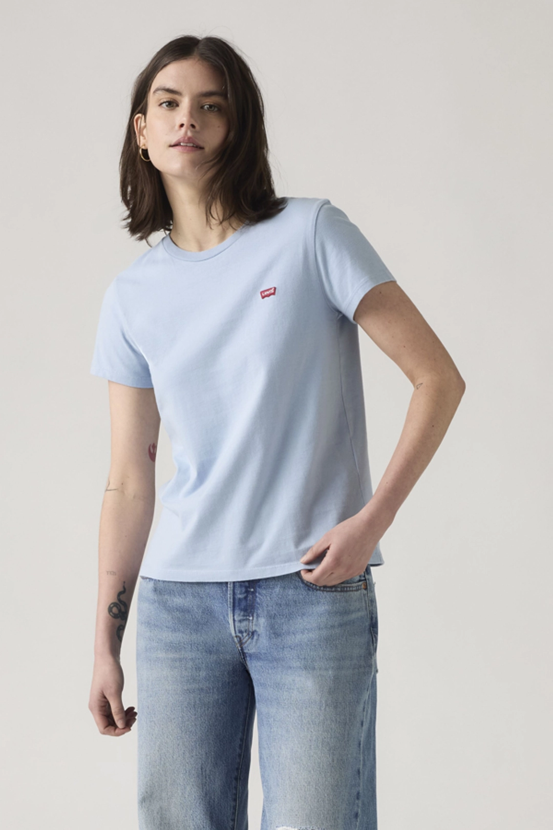 Levi's T Shirt Perfect - Femme - Rouge / Crushed Berry - 2XS - 2