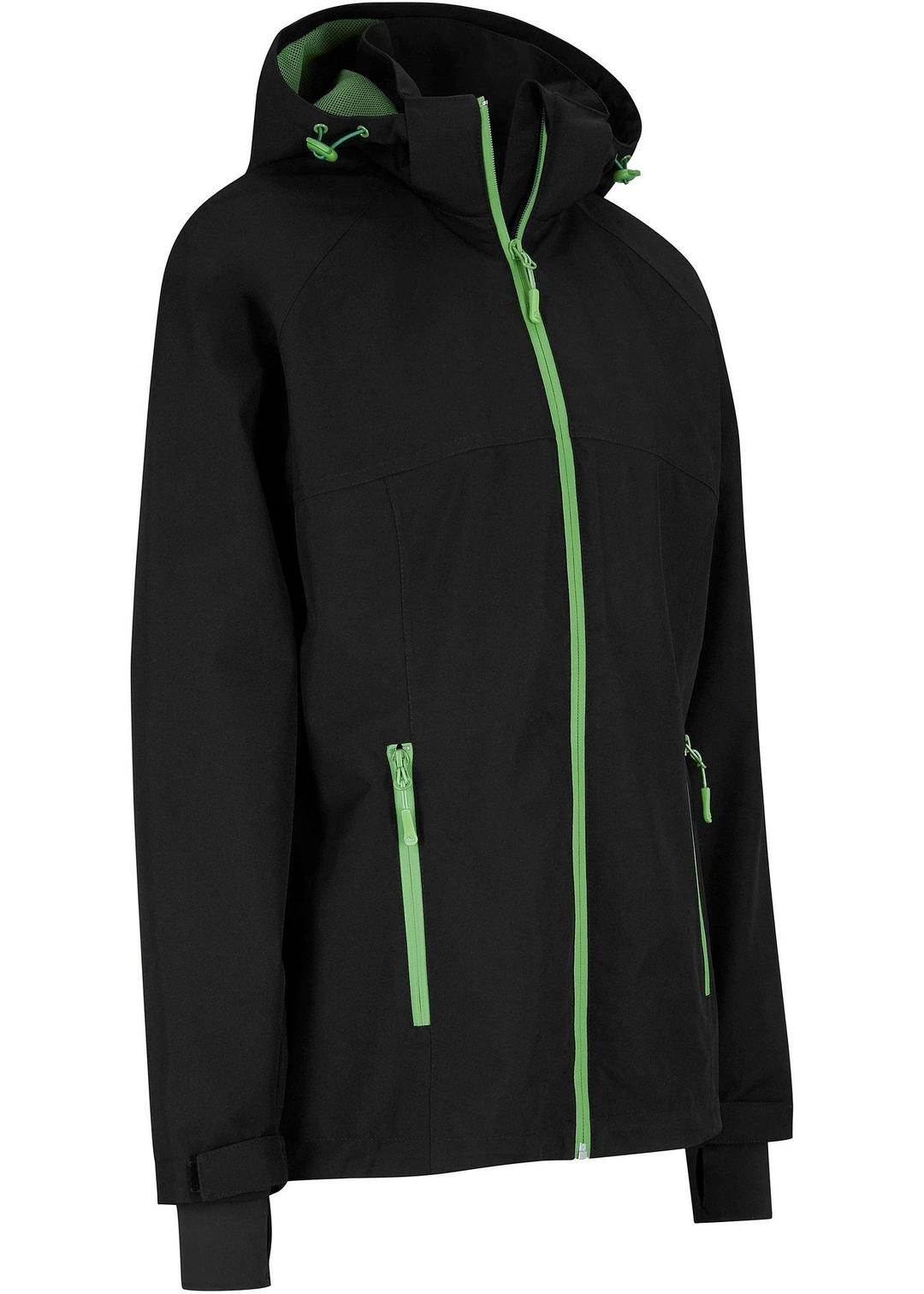 Veste imperméable à détails réfléchissants
