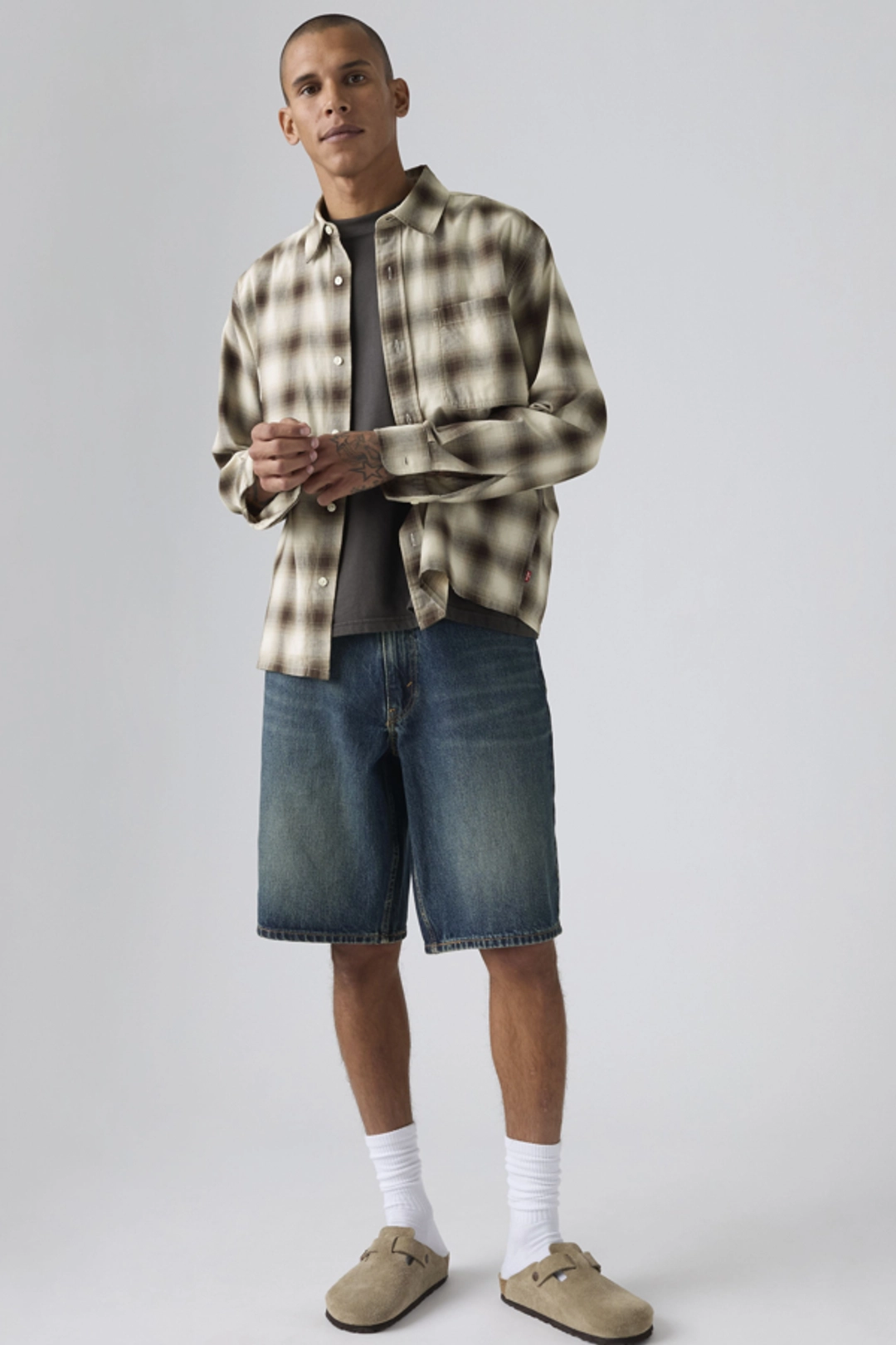 Levi's Short 469 Loose - Homme - Noir / Slow Walker Short - 38X12