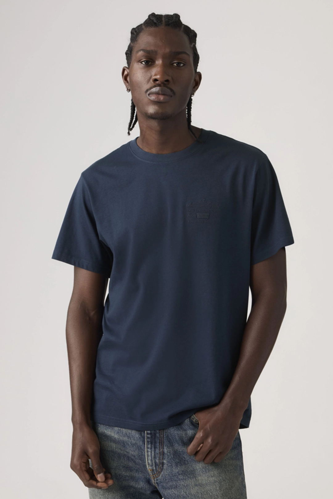 Levi's T Shirt Graphique Relaxed - Homme - Noir / Jet Black - 2XL