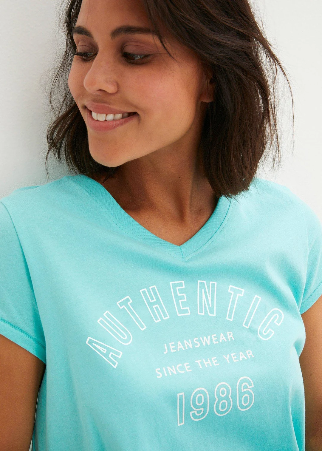 T-shirt long 100% coton