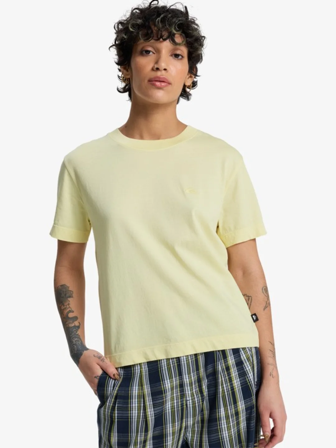 Essential - T-Shirt à manches courtes pour Femme Violet