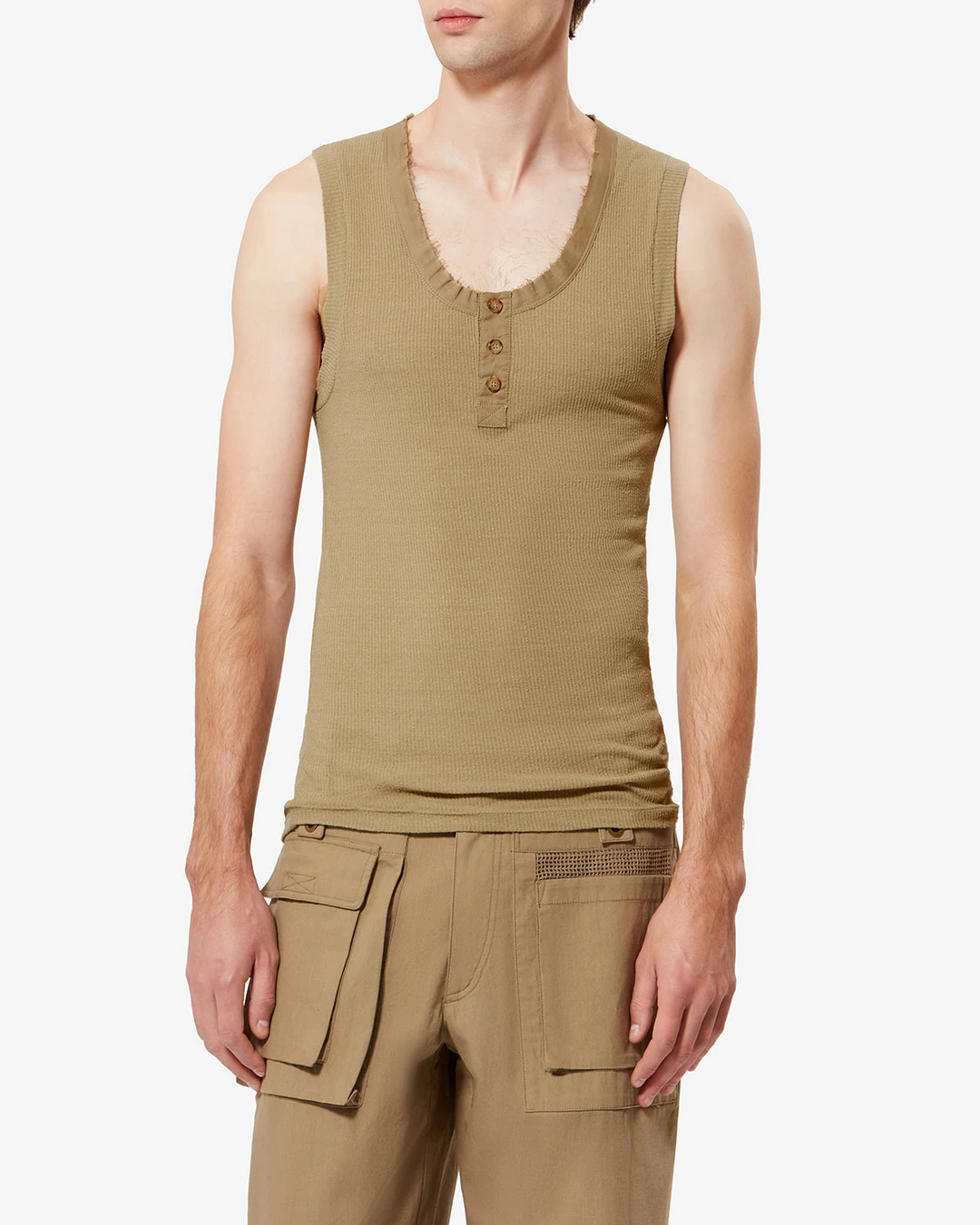 Tee Shirt Denice - Homme - Light Bronze - Taille L - 5