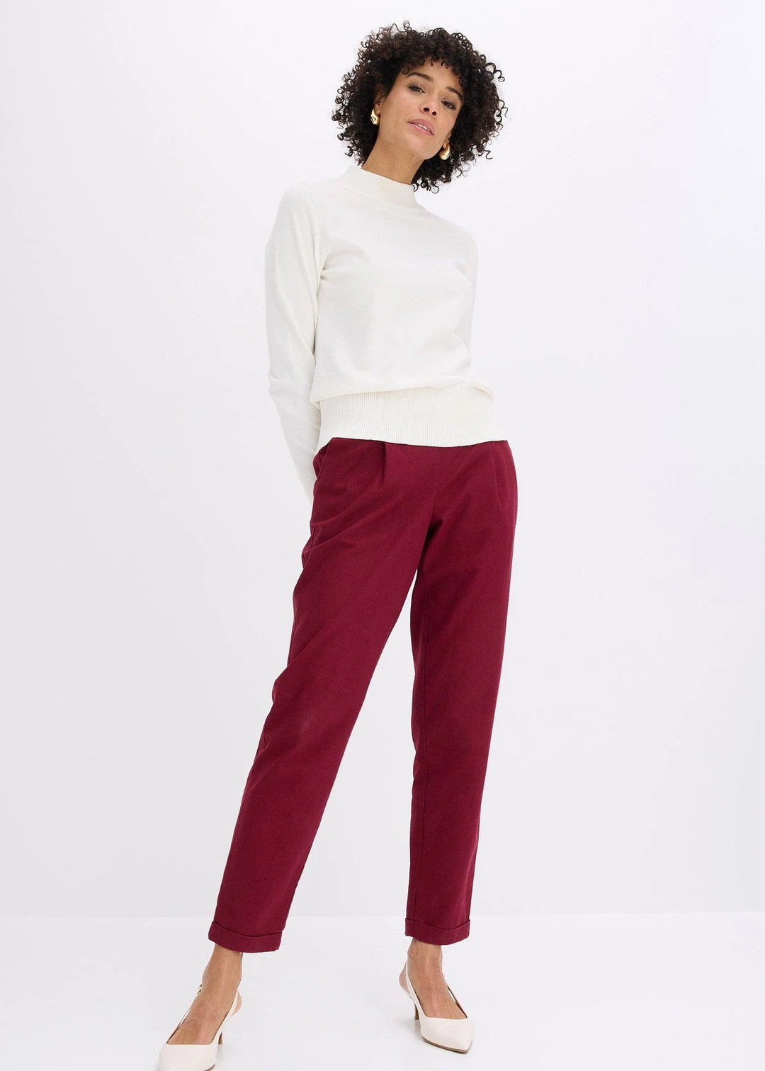 Pantalon en lin mélangé - 2