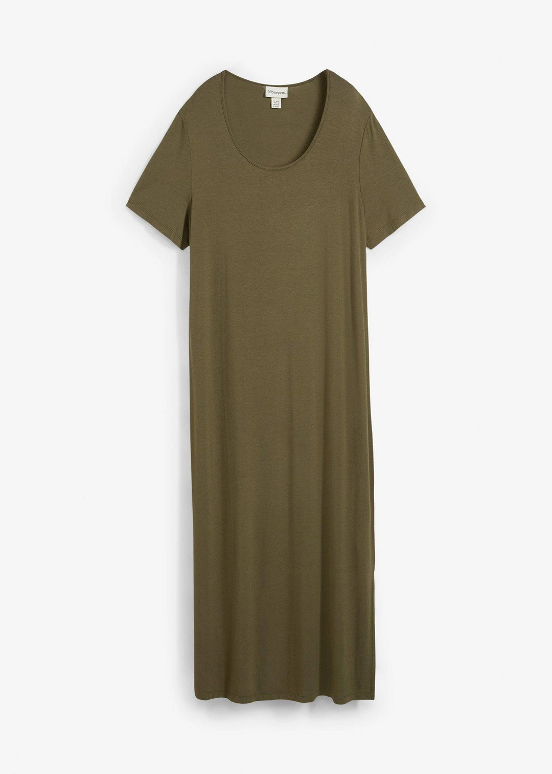 Robe fluide en jersey viscose extensible
