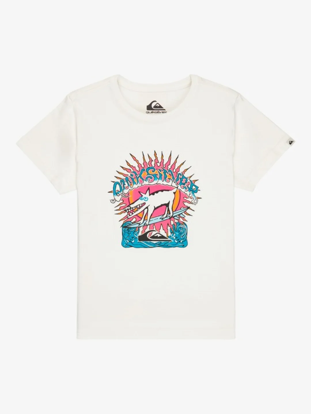 Ev Animal Surfer - T-Shirt à manches courtes pour Garçon 2-7 Noir