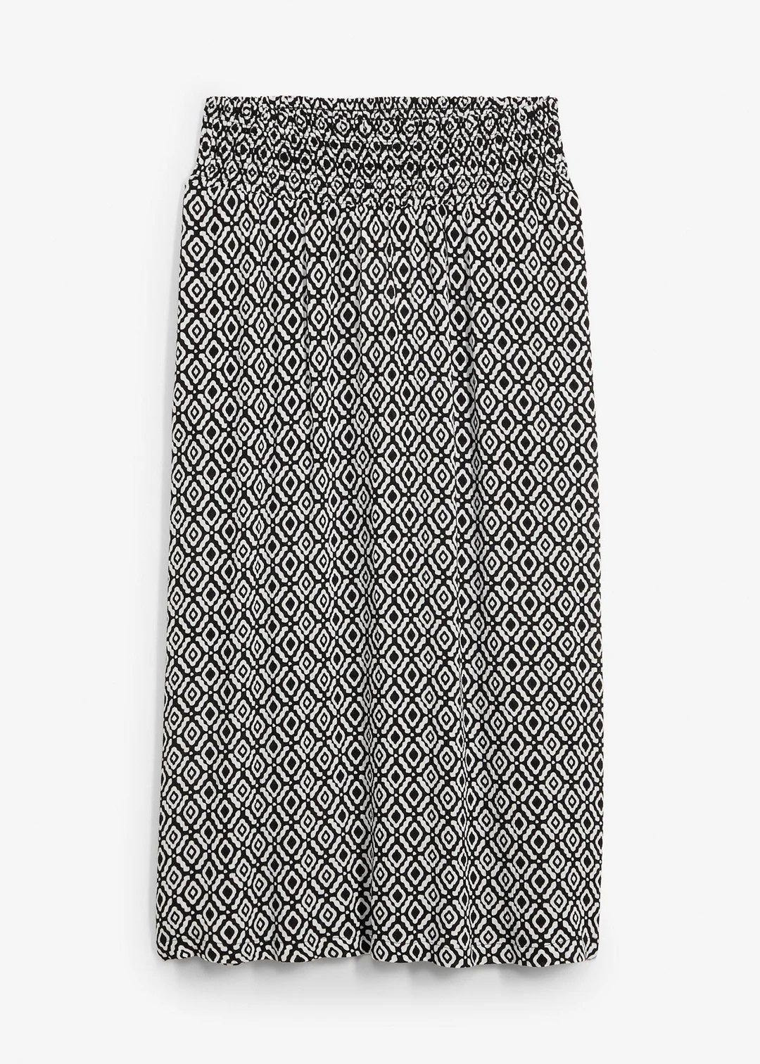 Jupe longue en viscose effet f