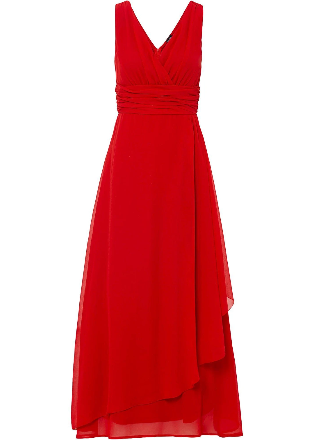 Robe en mousseline avec fronces