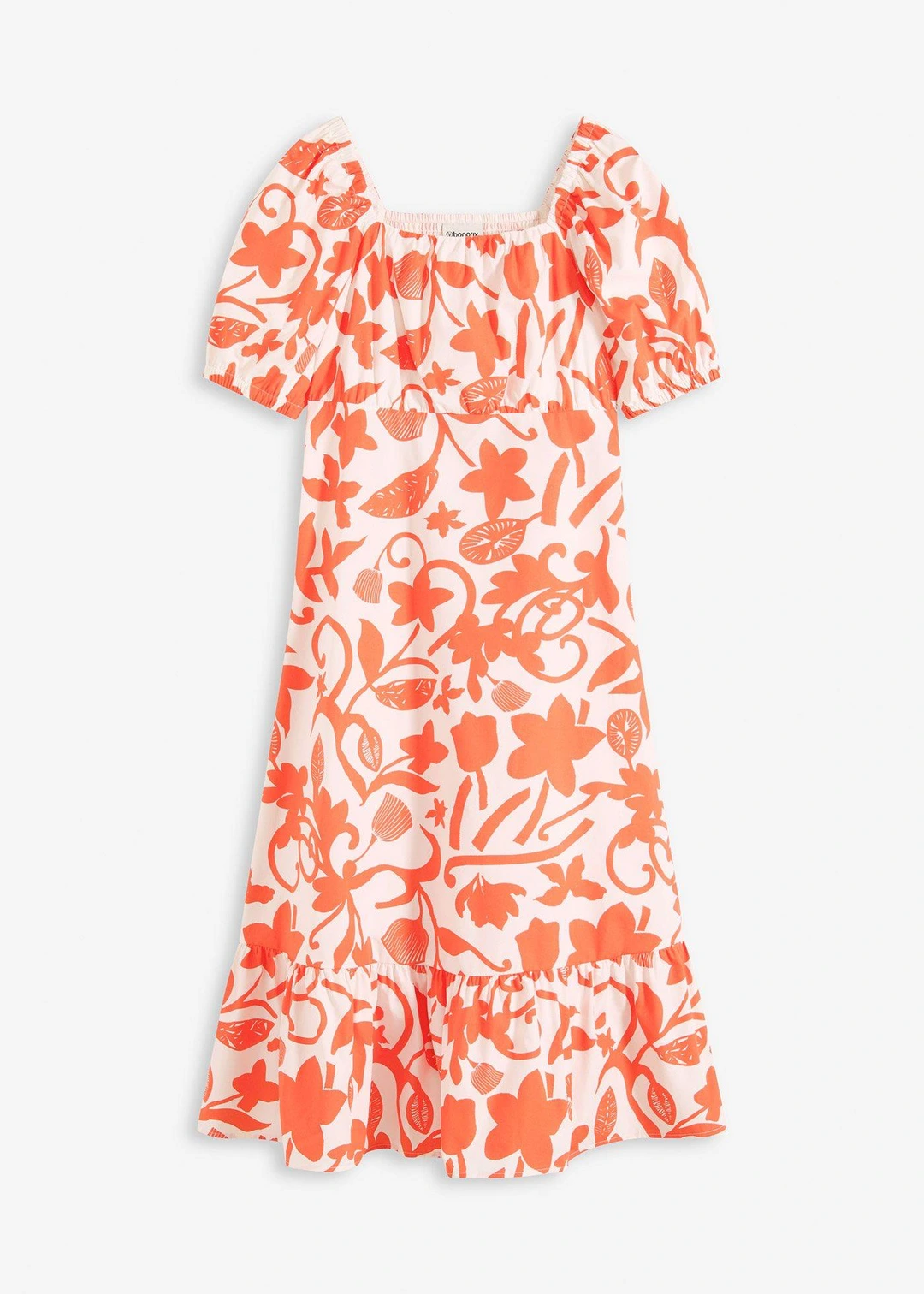 Robe midi 100% coton