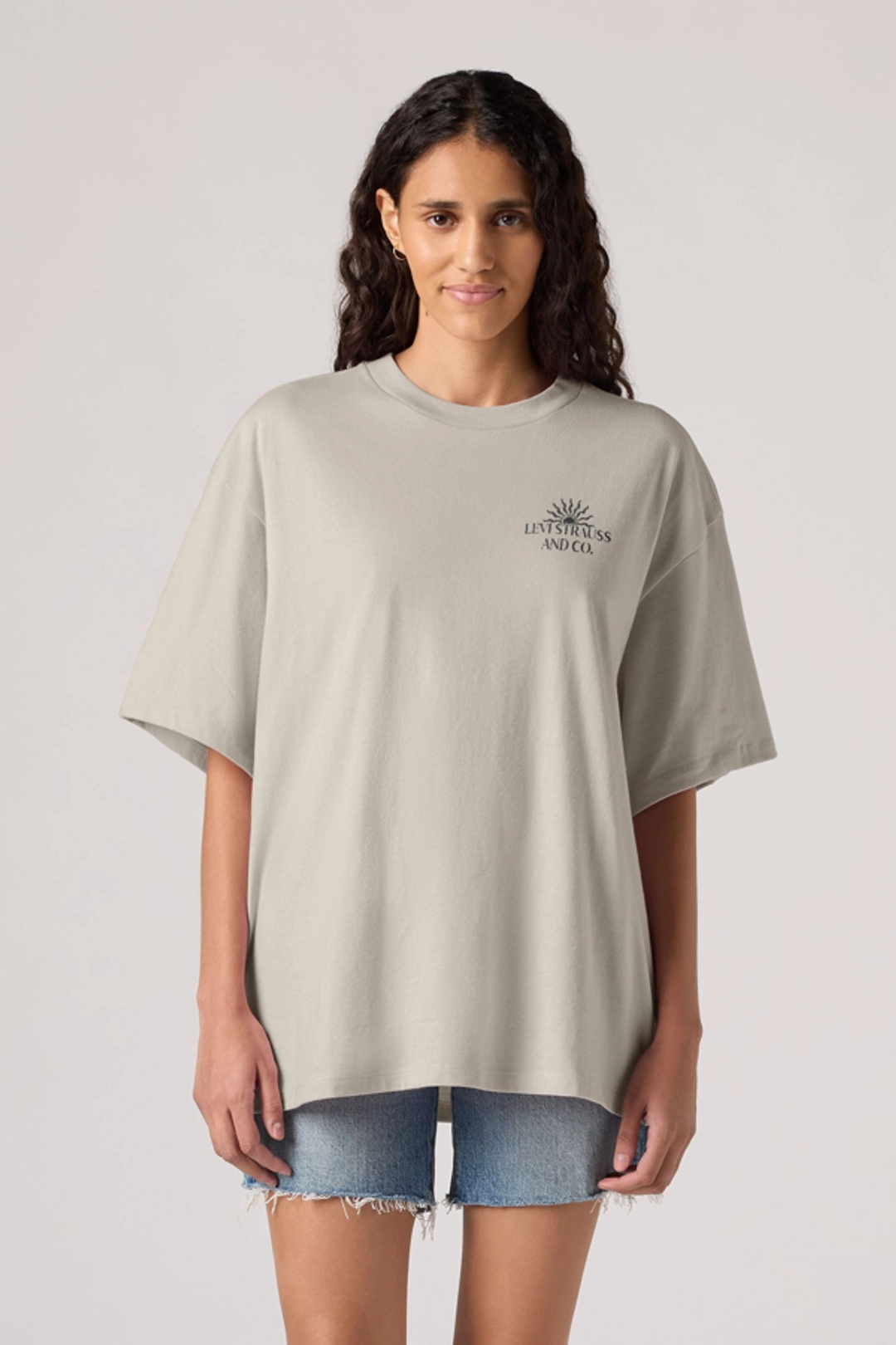 Levi's T Shirt Graphique Short Stack - Femme - Noir / Blue Jean Baby Pirate Black - XS - 2