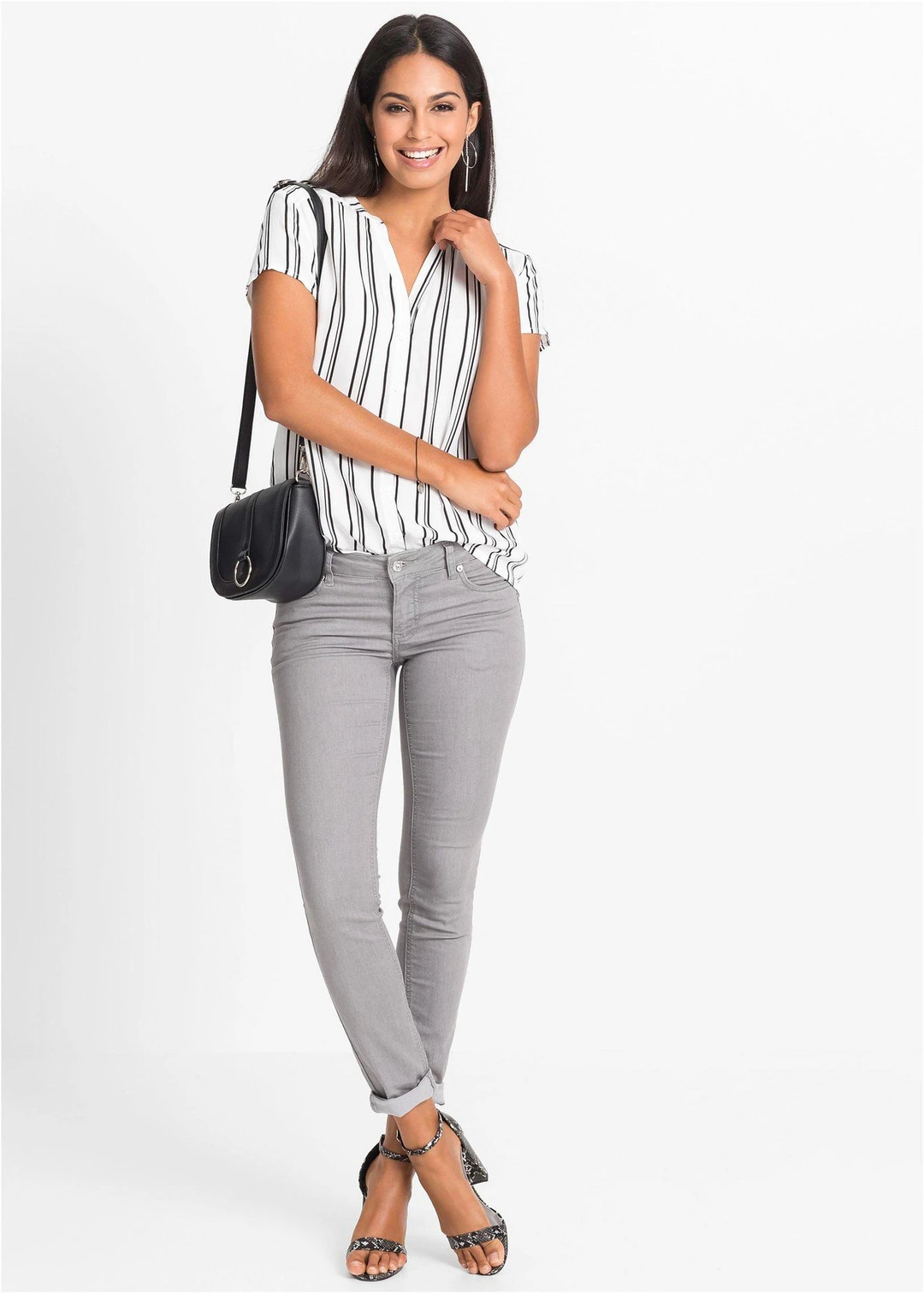Chemisier manches courtes 100% viscose - 2
