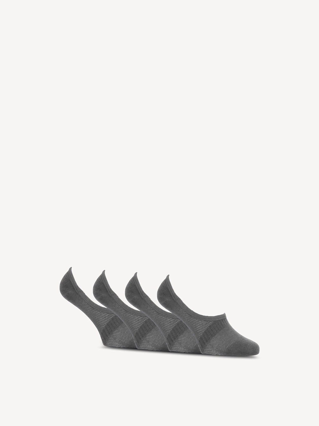 Chaussettes, lot de 4 gris - 35-38