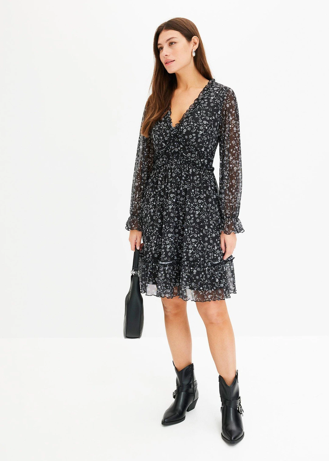 Robe courte en mesh - 2
