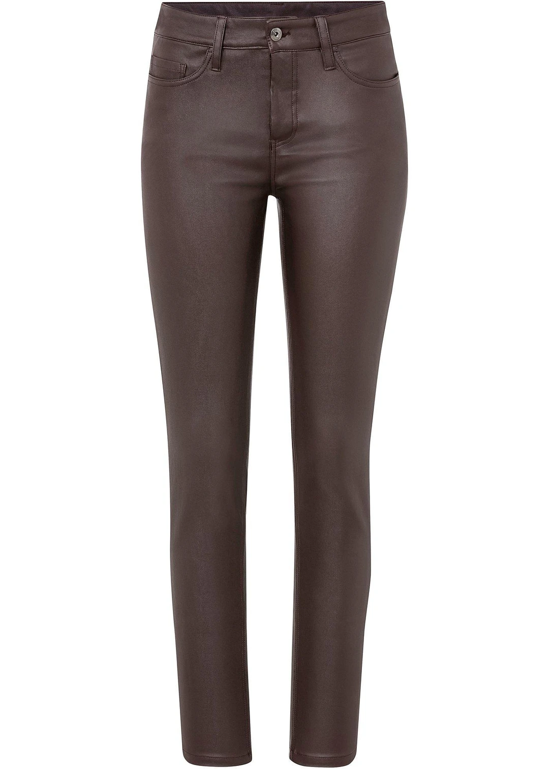 Pantalon extensible en viscose majoritaire