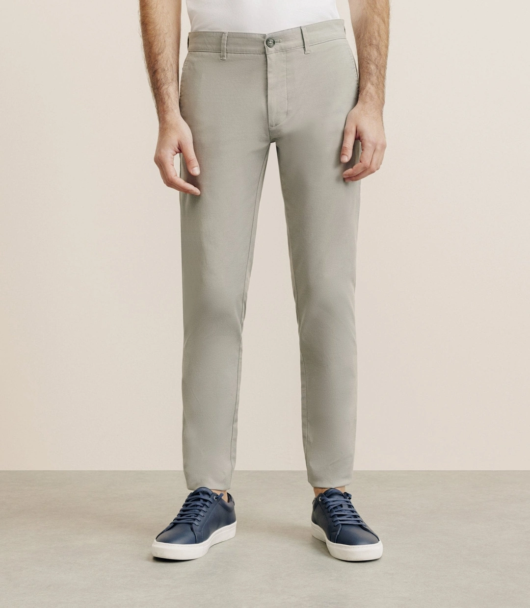 IZAC - Pantalon slim kaki