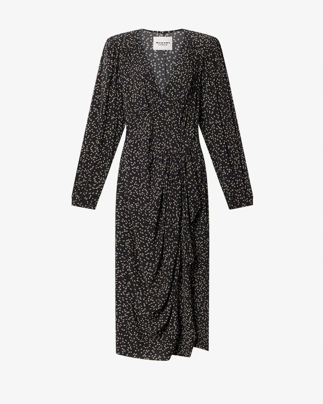 Robe Daylia - Femme - Noir - Taille 40 - Marant Étoile