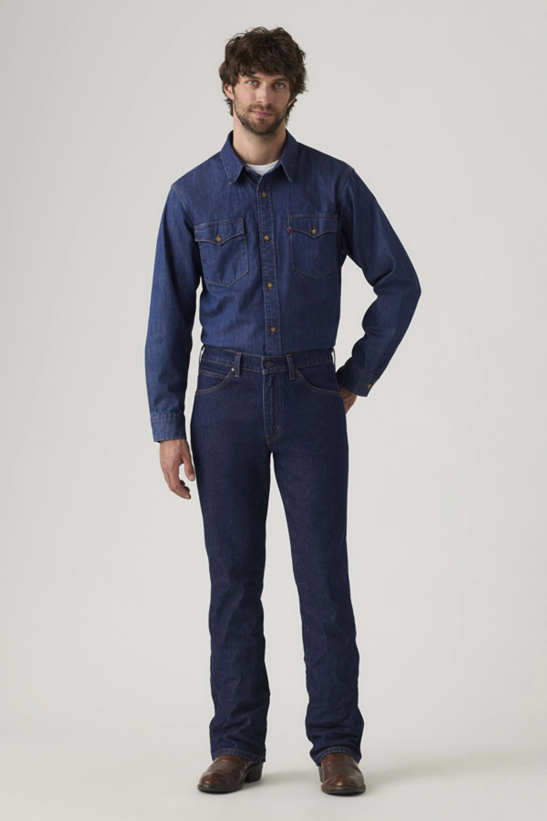 Levi's Jean 537 Western Bootcut - Homme - Bleu / Rocky Rinse - 38X34 - 2