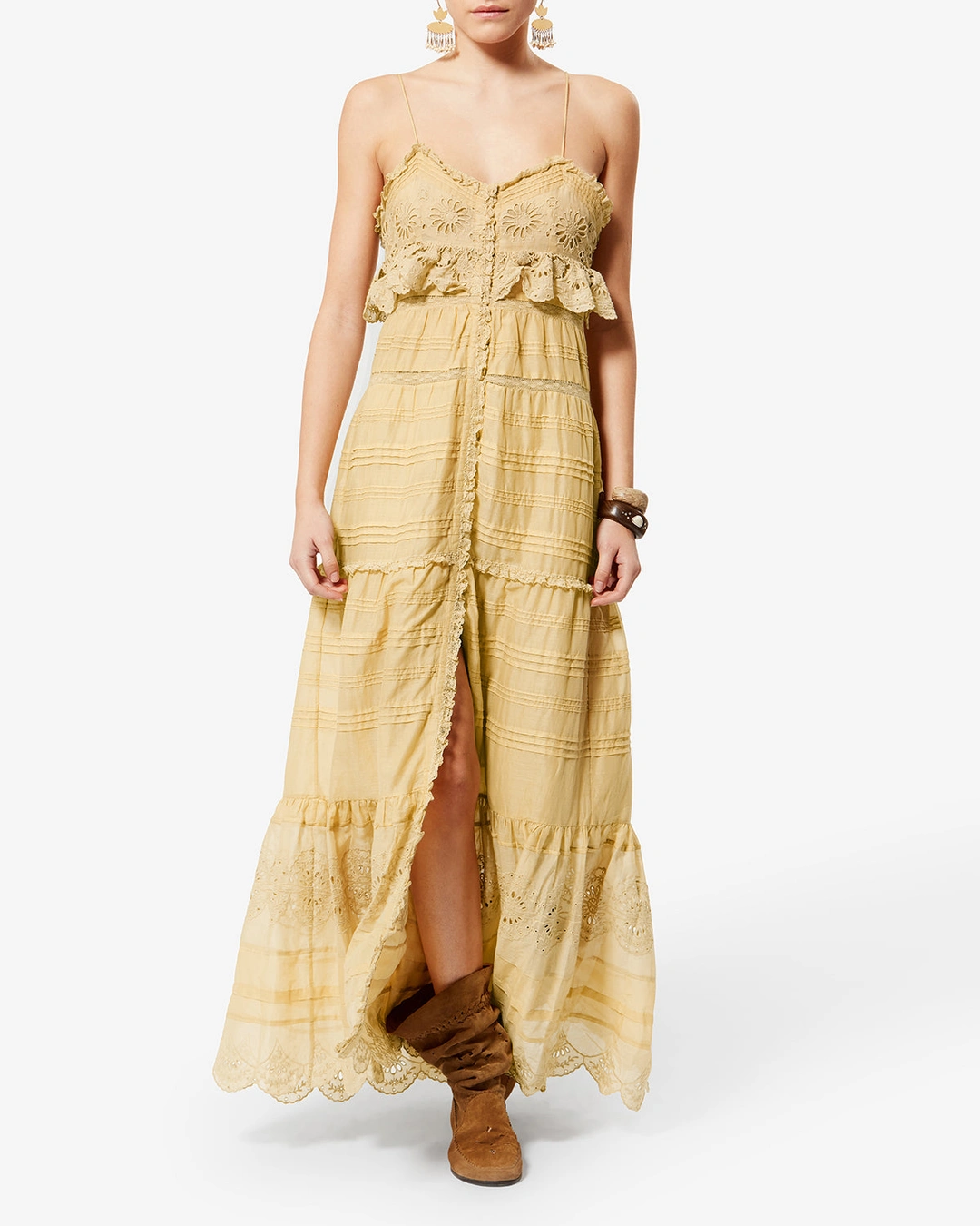 Robe Paule - Femme - Bleu Clair - Taille 42 - Marant Étoile - 4