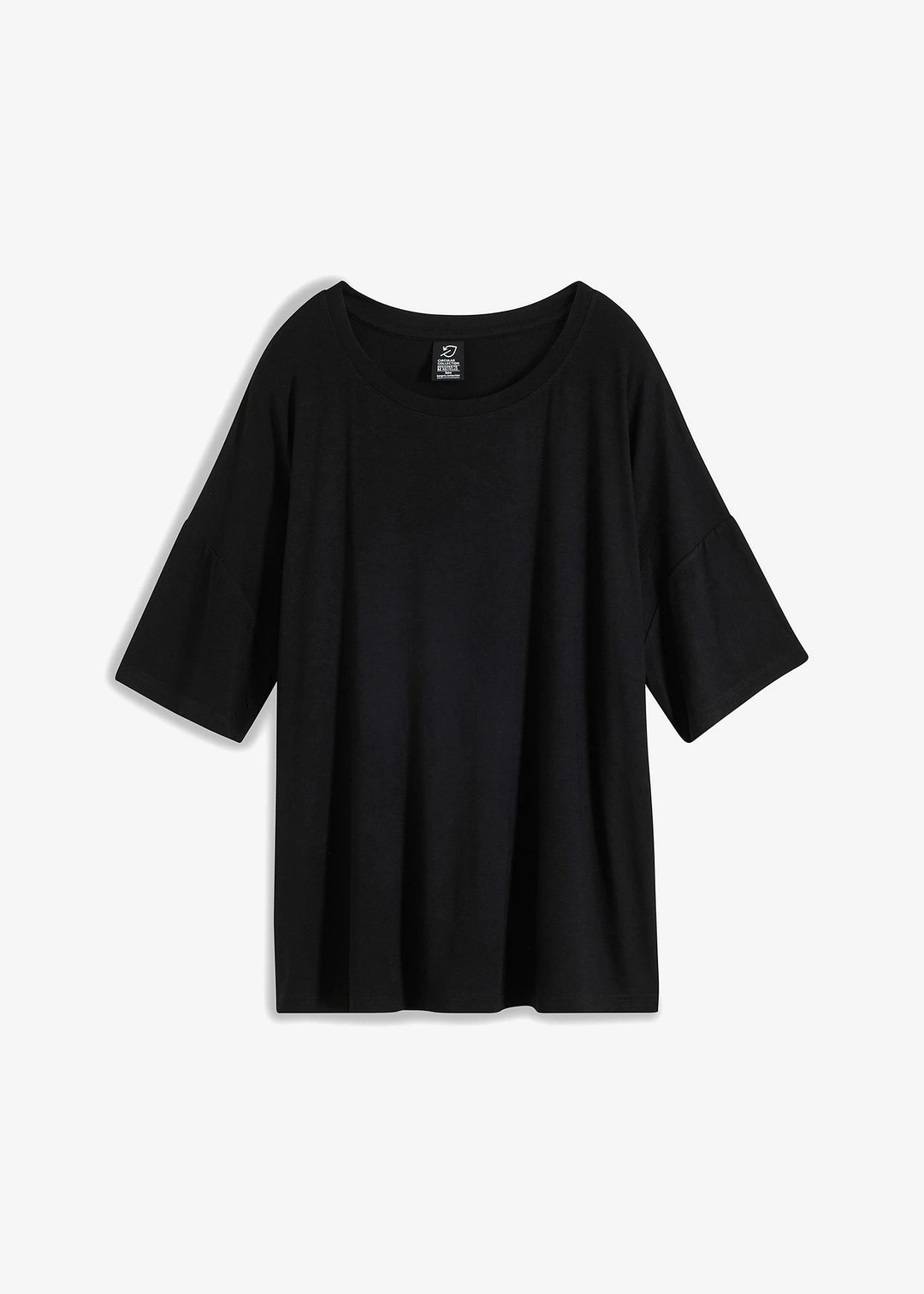 T-shirt oversize en viscose fluide