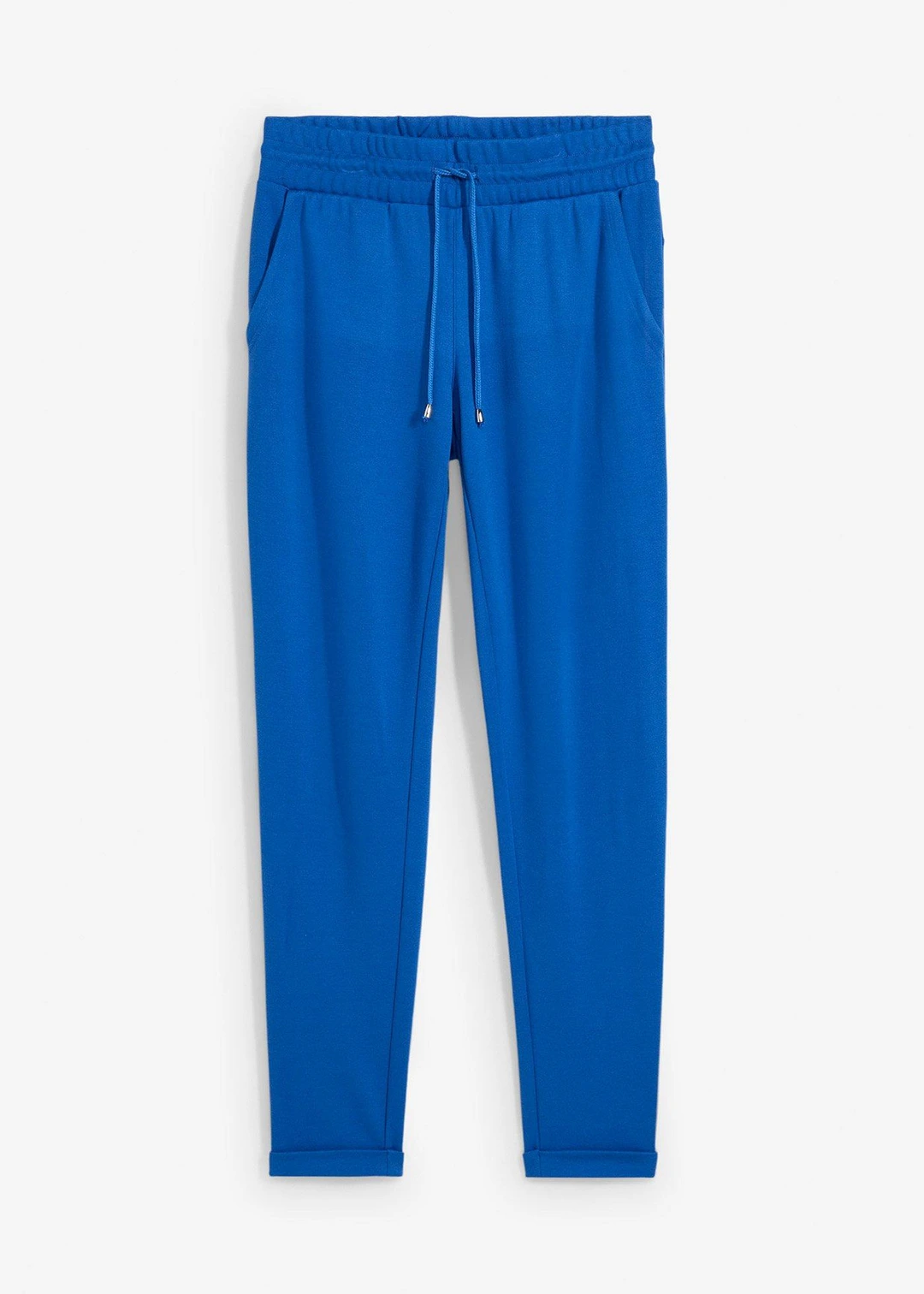 Pantalon à taille élastiquée en Punto di Roma confortable
