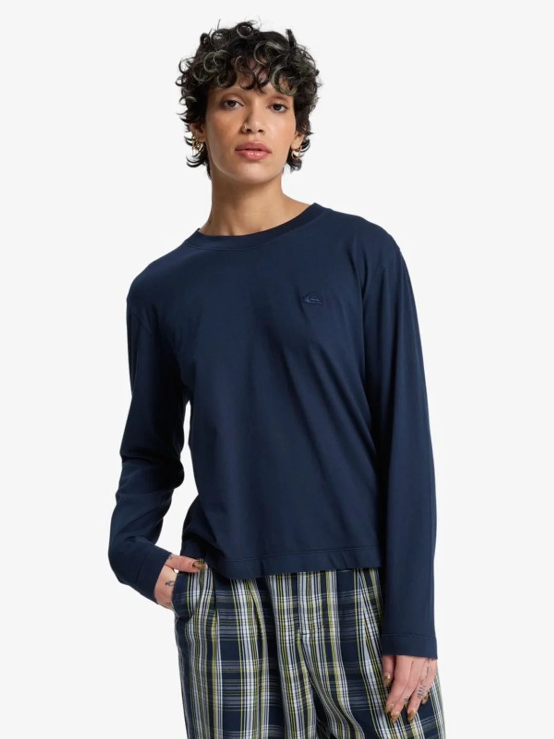 Essential - T-shirt manches longues pour Femme Bleu