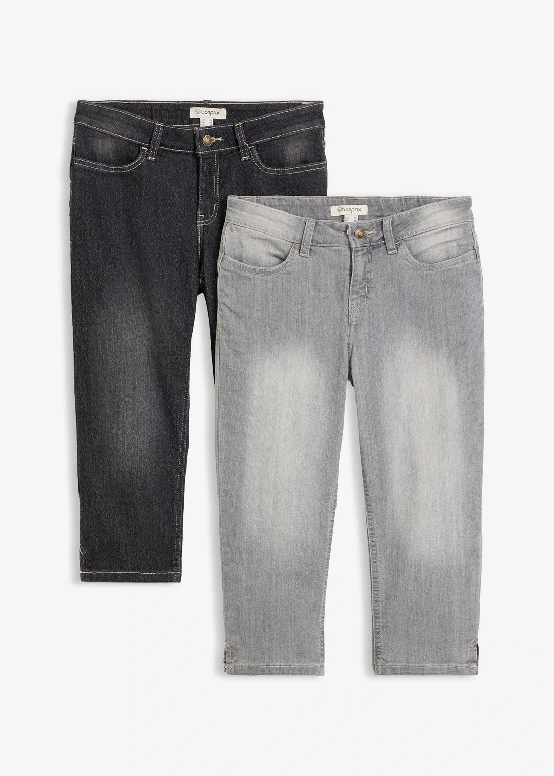 Lot de 2 jeans corsaire