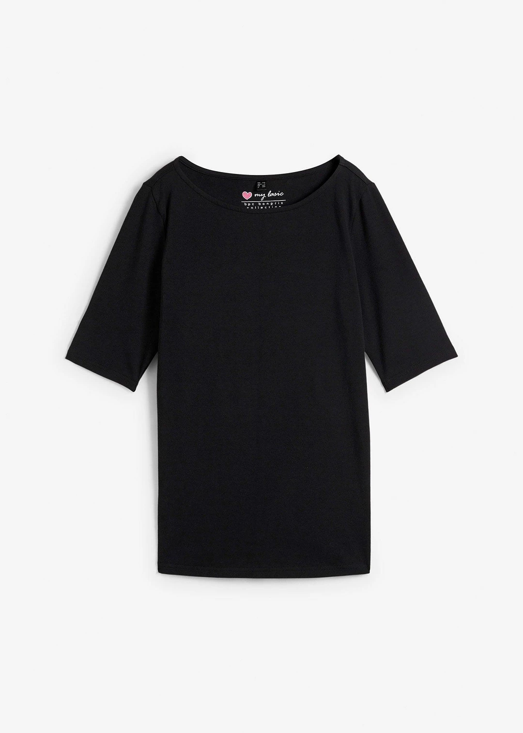 T-shirt à encolure bateau