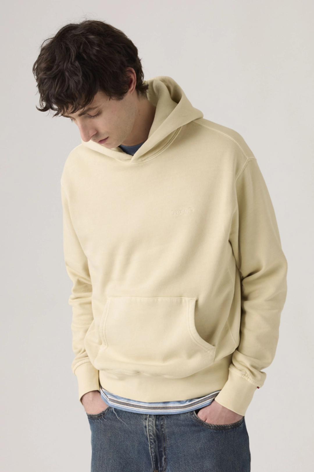 Levi's Sweat À Capuche Authentic - Homme - Blanc / Bright White - 2XL