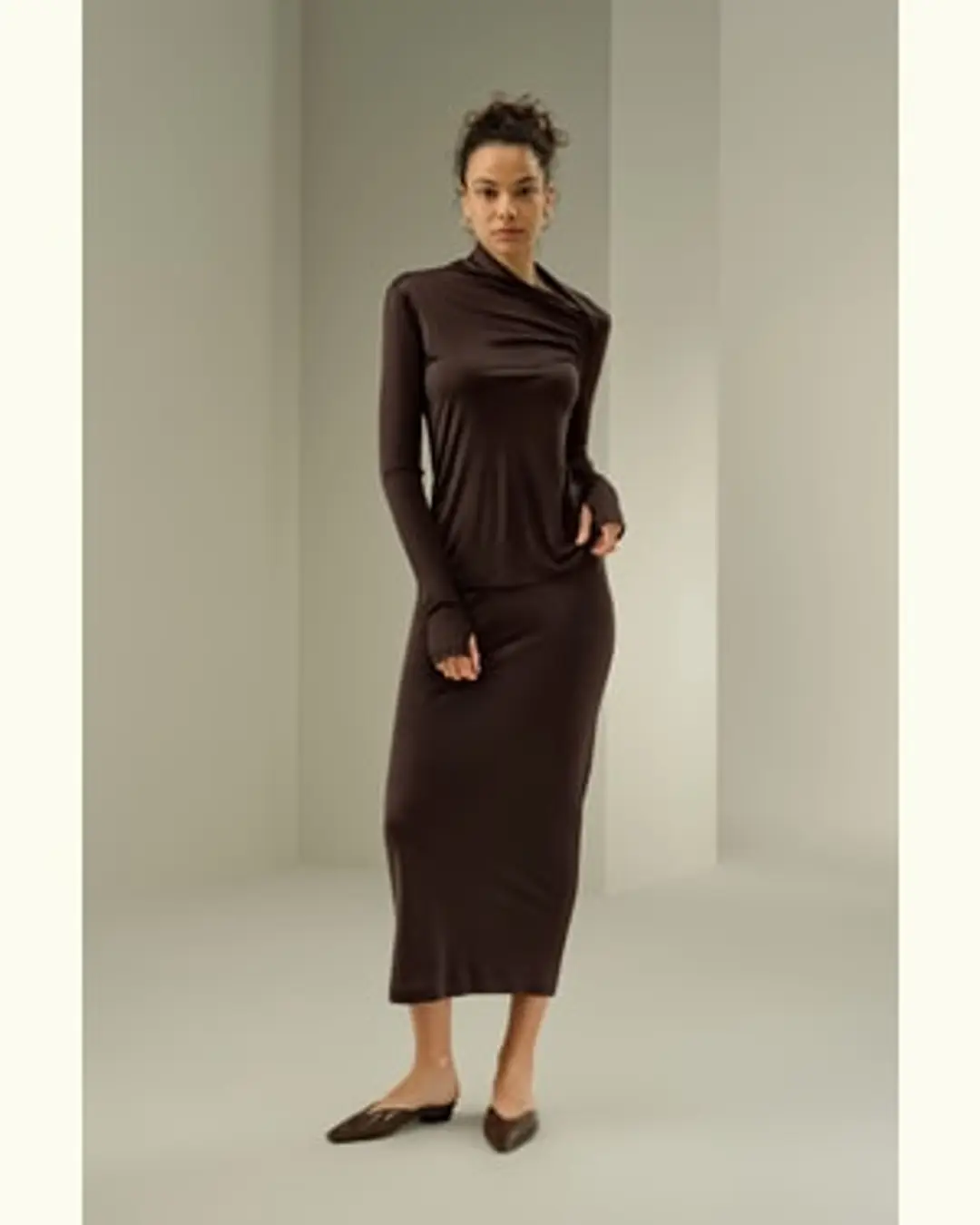 LILYSILK Top En Soie Femme Indispensable Dans Une Garde-Robe Soie De Mûrier Sophistiqué Et Élégant Qui Épouse Délicatement Vos Courbes Cacao L