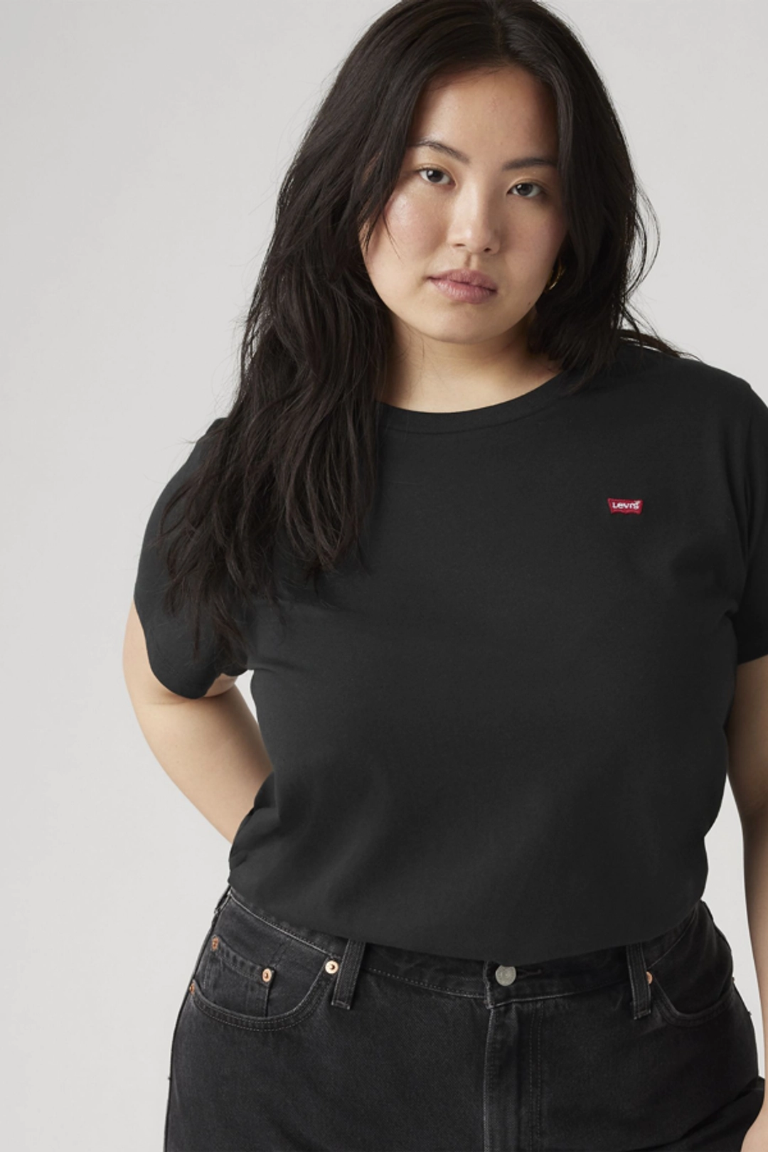 Levi's T Shirt Perfect (grandes Tailles) - Femme - Bleu / Emily Stripe Pale Blue - 4X