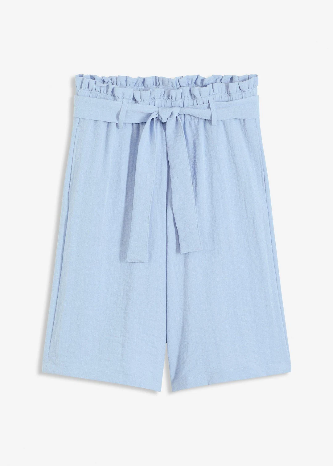 Bermuda fluide à taille élastiquée