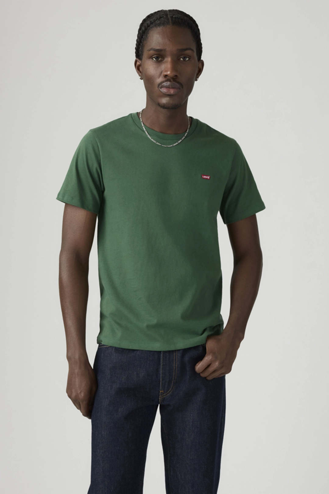 Levi's T Shirt Original Housemark - Homme - Rouge / Oxblood Red - 2XL