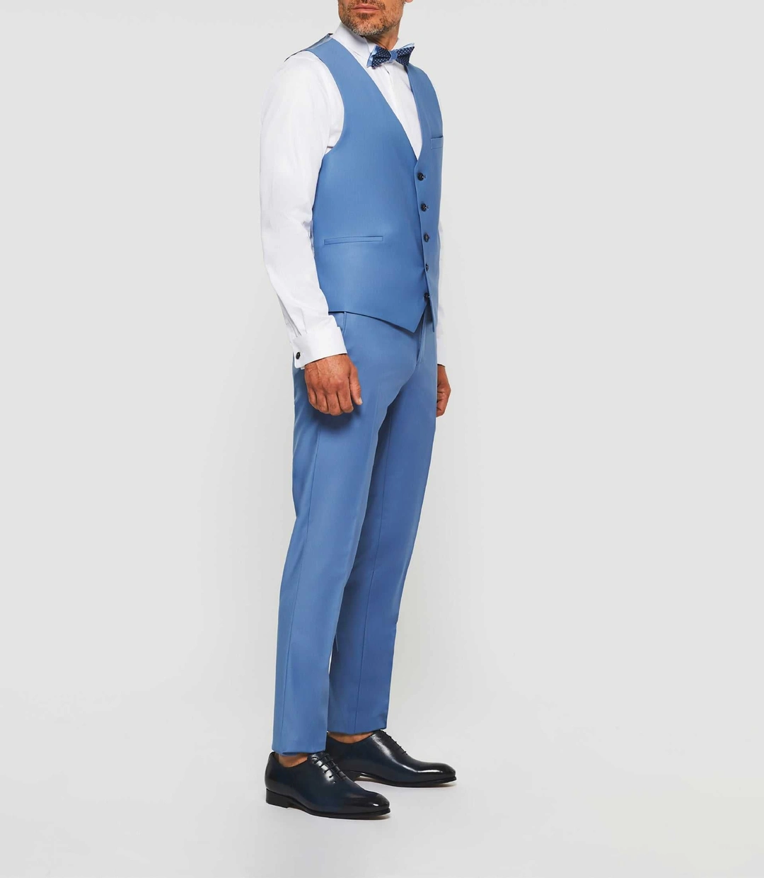 IZAC - Gilet ville bleu ciel ''Jfavori''