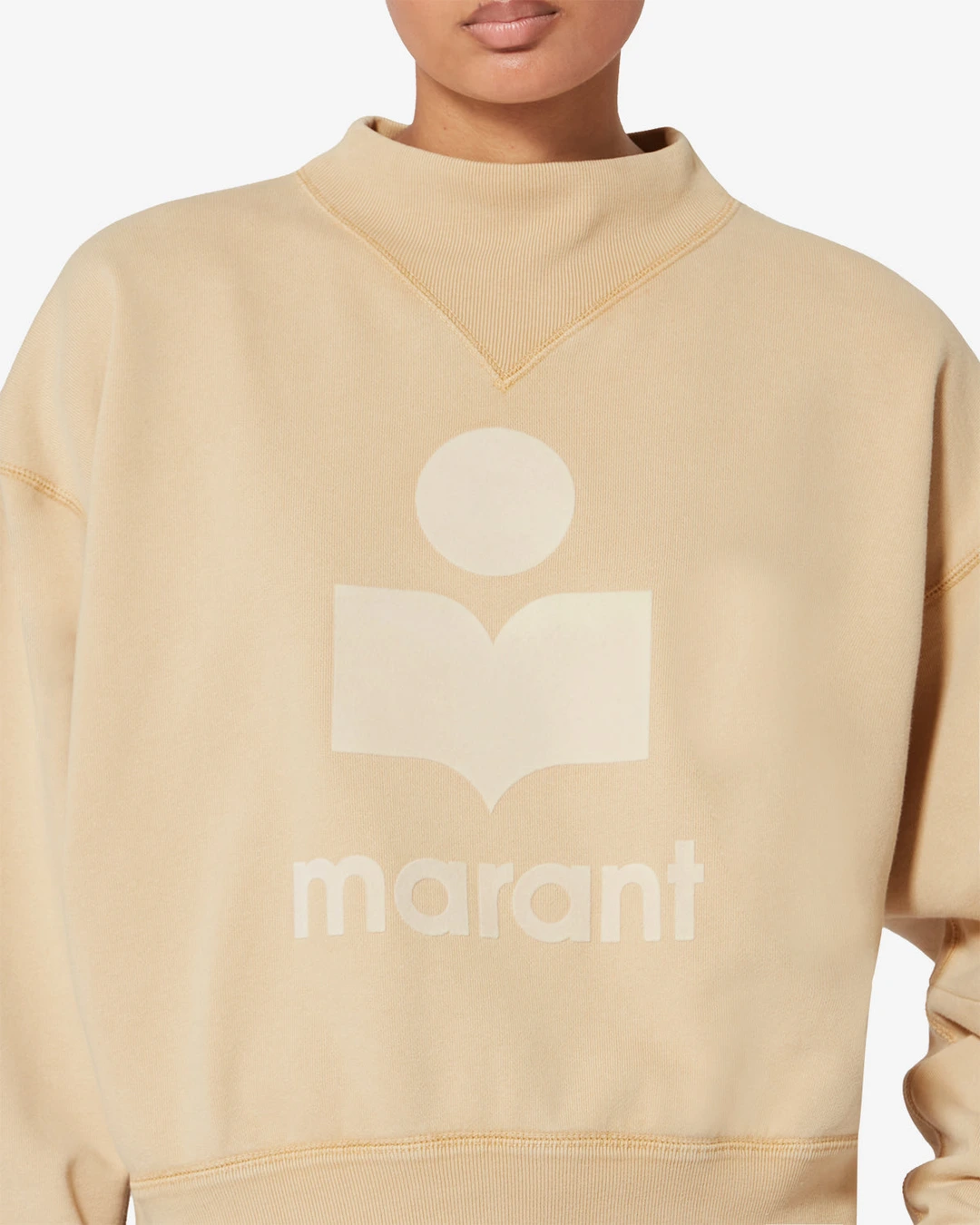 Sweat Shirt Moby - Femme - Bubblegum-bordeaux - Taille 42 - Marant Étoile - 2