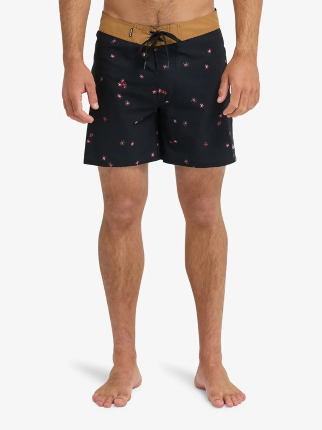 Surfsilk Kaimana Printed 16" - Boardshort pour Homme Noir