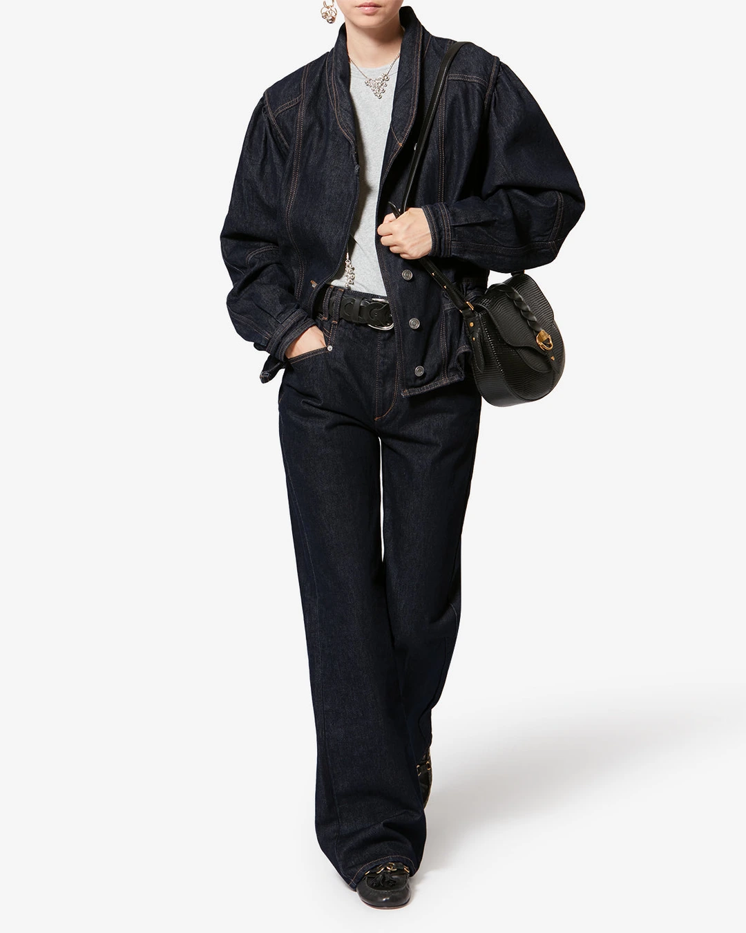 Pantalon Belvia - Femme - Bleu Clair - Taille 44 - 4