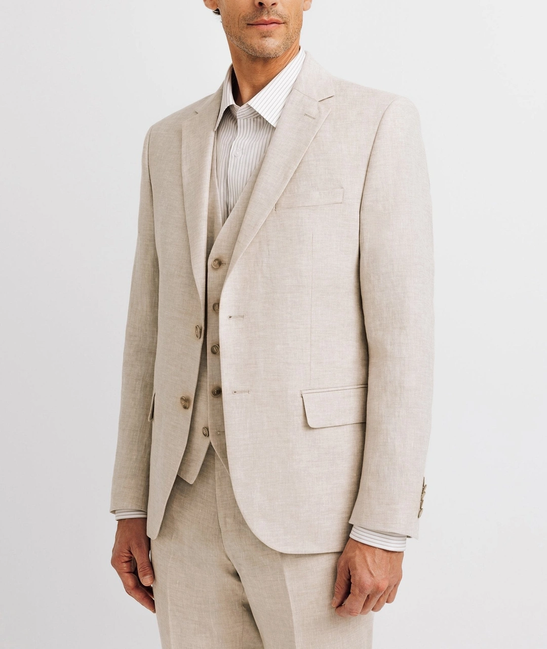IZAC - Veste ville séparable beige