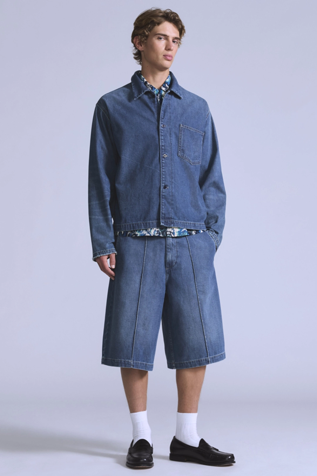 Levi's Short Work - Homme - Délavage Moyen / Little Sur - 36