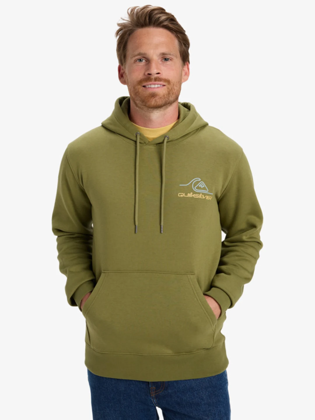 Light Waves - Capuche complète Vert Homme