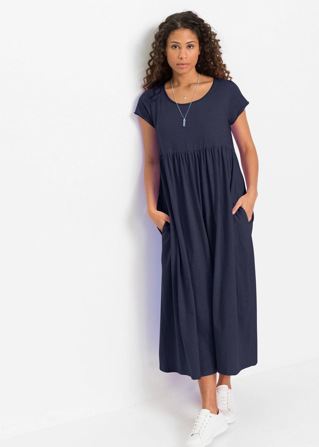 Robe en jersey coton