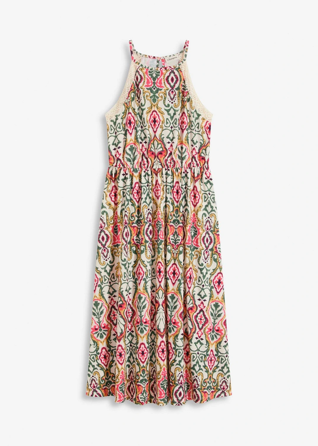 Robe midi à dentelle