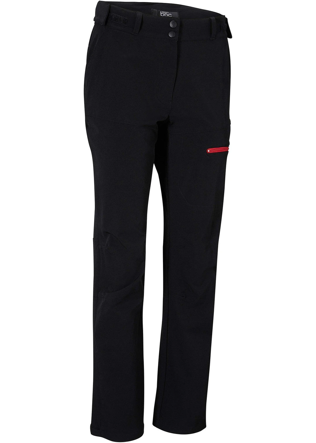 Pantalon softshell extensible à poches, déperlant