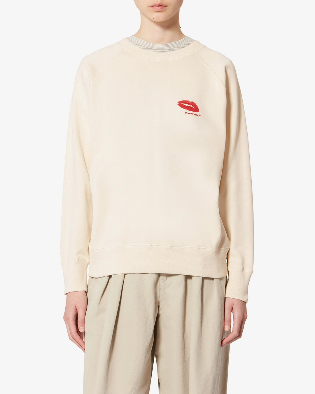 Sweat Shirt Millyny - Femme - Écru - Taille 44 - Marant Étoile - 5