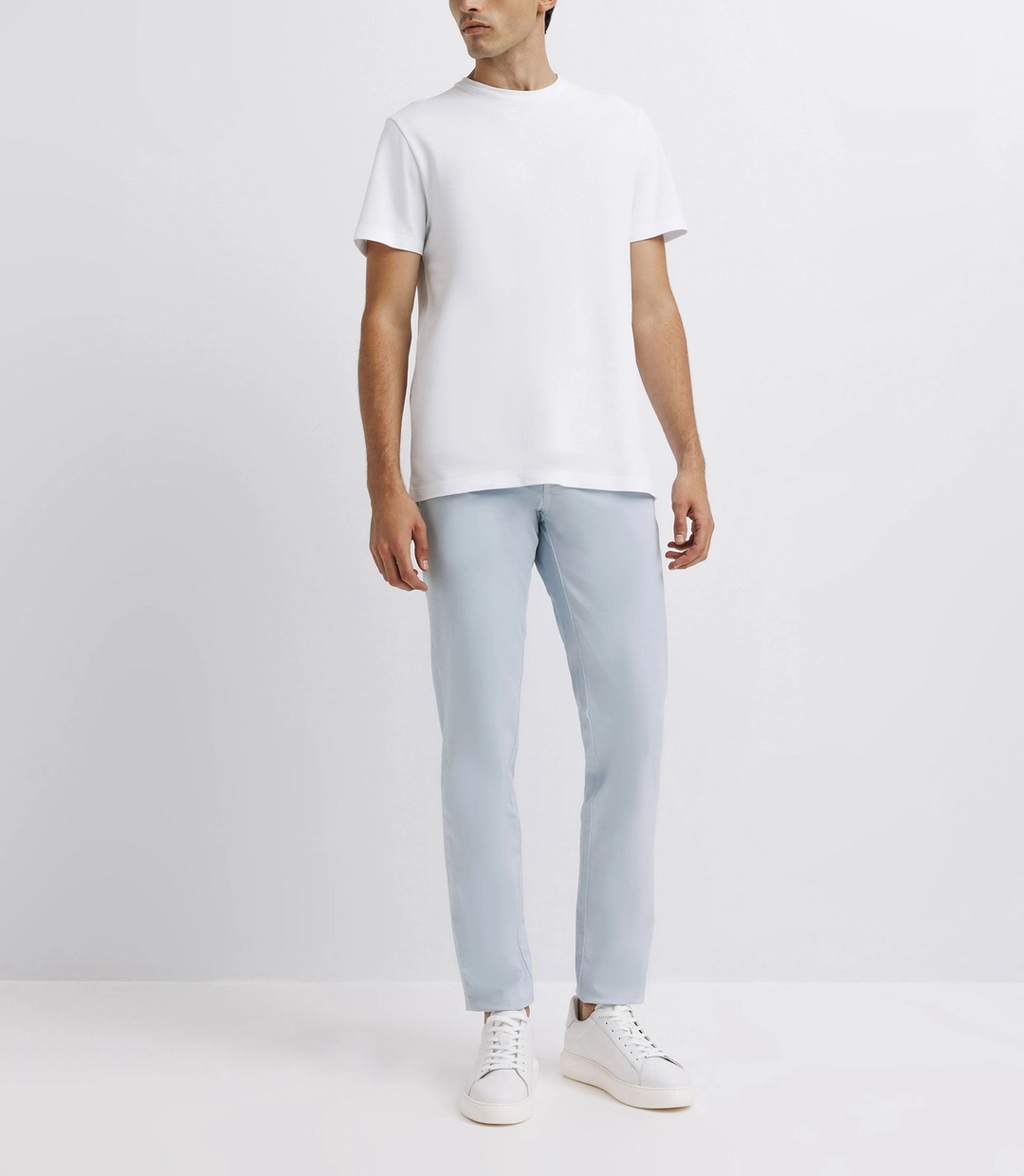 IZAC - T-shirt piqué blanc