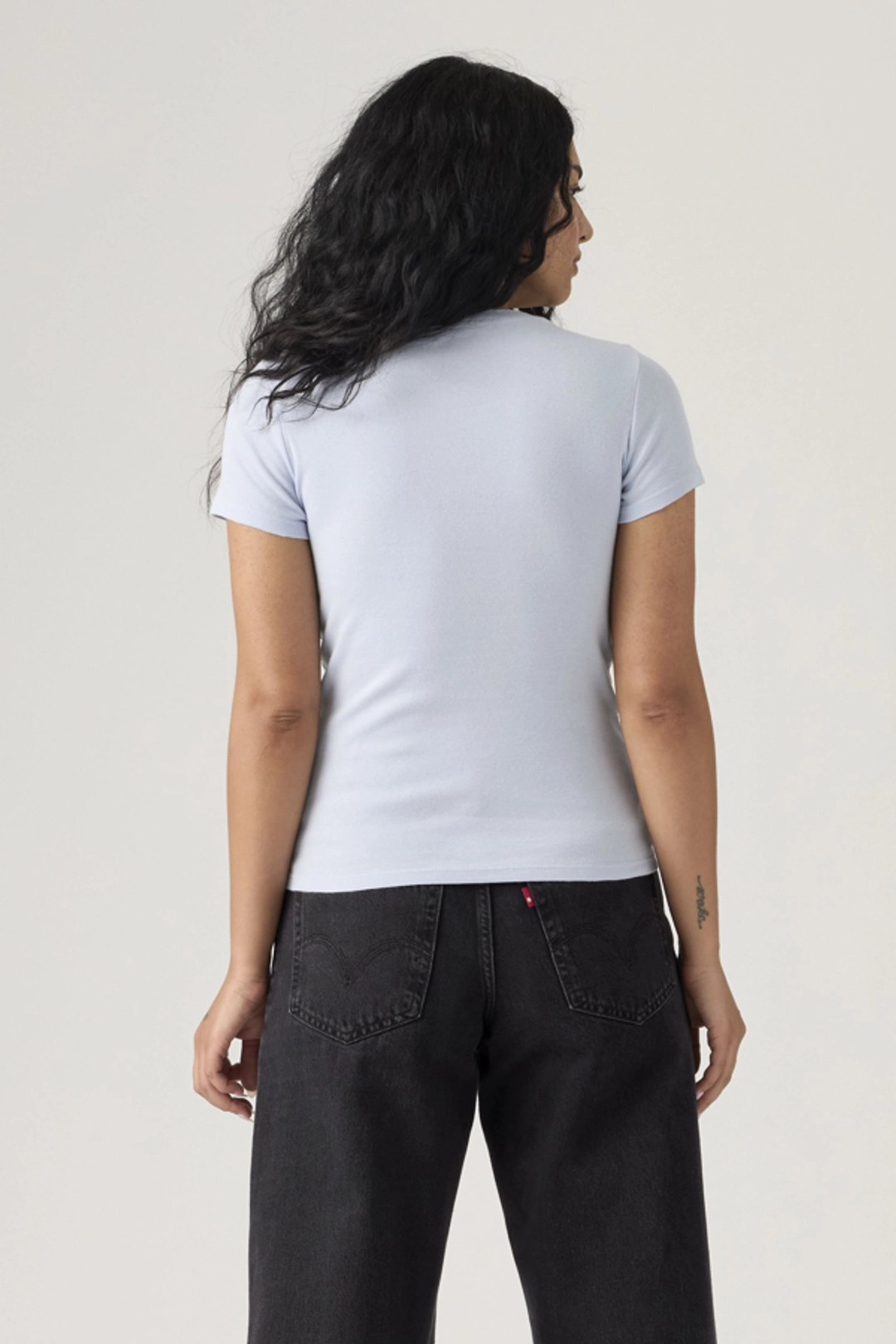 Levi's T Shirt Essential (lot De 2) - Femme - Multicolore / 2 Pack Tee White + & Anthracite Night - 2XS - 2