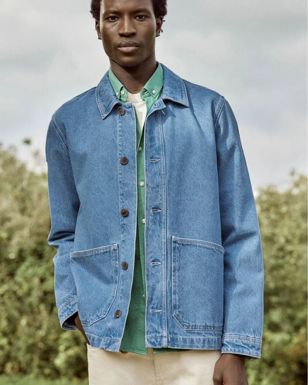 Veste denim clair - LIFFRE