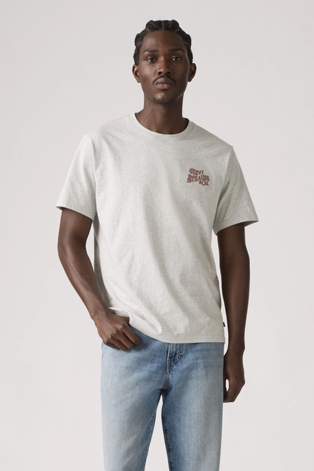 Levi's T Shirt Graphique Relaxed - Homme - Bleu / Naval Academy - XS - 2