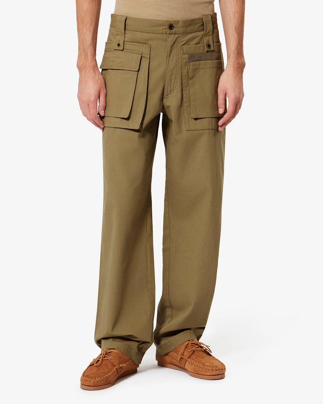Pantalon Ezio - Homme - Kaki - Taille 44 - 5
