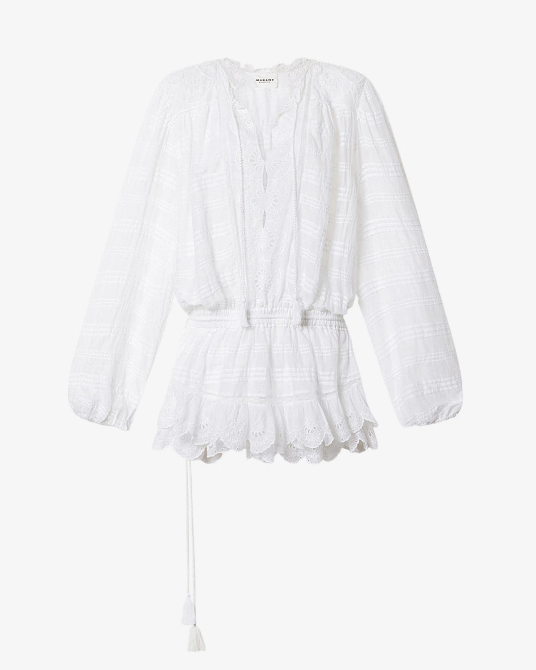 Robe Preya - Femme - Blanc - Taille 44 - Marant Étoile